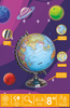 Orbit Educational Globe with 8 Inches Diameter | Best Laminated Educational Globe in English Language